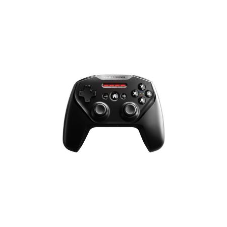 Геймпад SteelSeries Nimbus + для Apple бездротовий Bluetooth / Apple Lightning Чорний (69089)