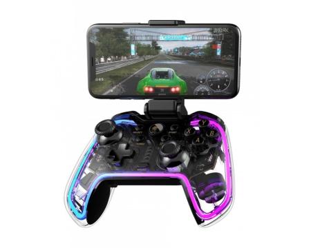 Геймпад Havit HV-G158BT Pro бездротовий Li-ion 800 мАг Прозорий