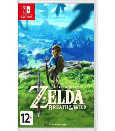 Гра Switch The Legend of Zelda: Breath of the Wild картридж