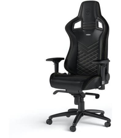 Крісло геймерське Noblechairs EPIC Black/Gold (NBL-PU-GOL-002)