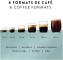 Nespresso Vertuo Pop+ Coffee and Espresso Machine by De'Longhi, Liquorice Black