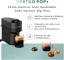 Nespresso Vertuo Pop+ Coffee and Espresso Machine by De'Longhi, Liquorice Black
