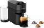 Nespresso Vertuo Pop+ Coffee and Espresso Machine by De'Longhi, Liquorice Black