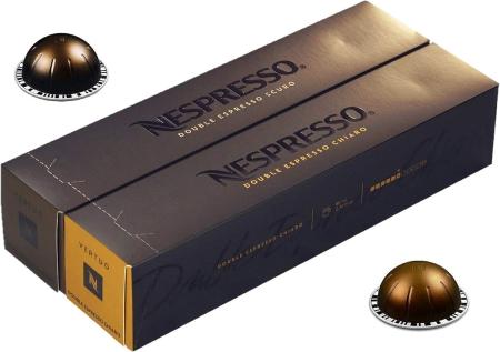 [European Version] Nespresso VertuoLine Double Espresso (2.7 ounce) Variety, Chiaro and Scuro, 20 Capsules