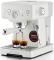 Neretva Espresso Machines 15 Bar, Barista Espresso Maker with Milk Frother Steam Wand, 1450W Stainless Steel Expresso Coffee Machine for Latte Cappuccino Espresso Machine Gift for Coffee Lovers -White