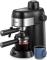 FOHERE Espresso Machine, 3.5 Bar 4 Cup Steam Espresso Machine, Espresso and Cappuccino Maker