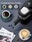 FOHERE Espresso Machine, 3.5 Bar 4 Cup Steam Espresso Machine, Espresso and Cappuccino Maker