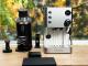 MiiCoffee Apex Espresso Machine, Brushed Stainless Steel
