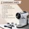 20 Bar Espresso Machine with Lcd Display, Espresso Coffee Maker with Milk Frother Steamer