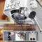 Sparkfire Espresso Machine Coffee Makers 20 Bar,Stainless Steel Espresso Machine with Milk Frother