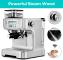 CASABREWS Espresso Machine with Grinder, Barista Espresso Maker with Milk Frother Steam Wand