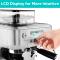 CASABREWS Espresso Machine with Grinder, Barista Espresso Maker with Milk Frother Steam Wand