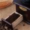 Manual Coffee Grinder Antique Cast Iron Hand Crank Coffee Mill with Grind Settings & Catch Drawer