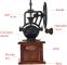 Manual Coffee Grinder Antique Cast Iron Hand Crank Coffee Mill with Grind Settings & Catch Drawer