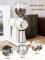 Huanyu Electric Coffee Bean Grinder 250G Commercial&Home Milling Grinding Machine 200W Automatic 