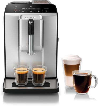 Bosch TIU20307 300 Series Fully Automatic Espresso Machine with Milk Express (in-cup frother)