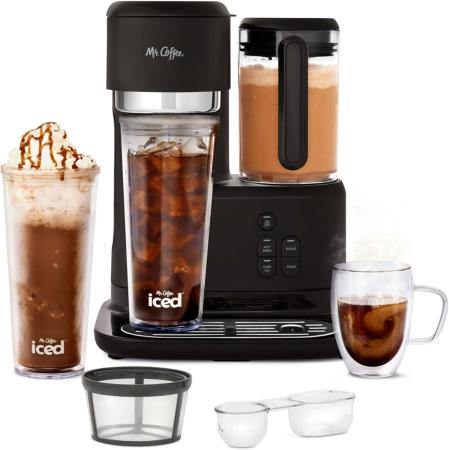 Mr. Coffee Single-Serve 3-in-1 Iced and Hot Coffee and Tea Maker and Blender