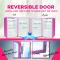 Frigidaire EFR372-PINK 3.2 Cu Ft Pink Retro Compact Rounded Corner Premium Mini Fridge