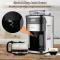 Homtone 10-Cup Coffee Maker with Burr Grinder, Programmable Grind & Brew, Automatic Drip Coffee Machine