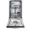Вбудована посудомийна машина Samsung DW50R4040BB/WT